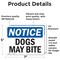 Signmission Safety Culture Sign, 7 in Width, Vinyl Decal, Rectangle OS-2PACK-NS-D-57-L-11442 - alternate 4